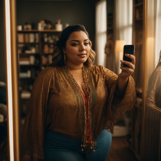 Getting Out of Negative Thoughts and Into Your Curvy Confidence