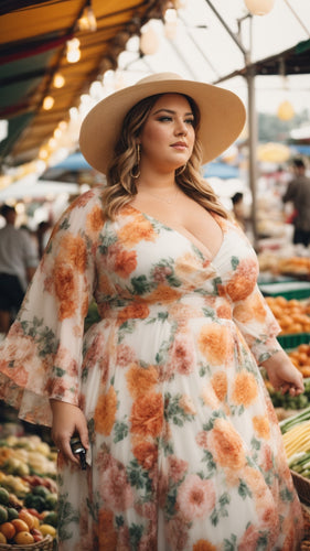Floral Prints: A Curvy Girl's Guide to Effortless Style