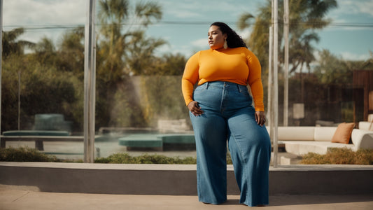 Embrace Your Curves: A Guide to Wearing Wide-Leg Jeans as a Curvy Woman