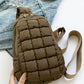 Quilted Nylon Crossbody  Bag