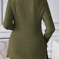 Plus Size Square Neck Long Sleeve Top