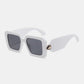 Polycarbonate Frame Square Sunglasses