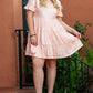 Pink Cheetah Print Tiered Ruffled Plus Size Dress