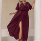 Plus Size Round Neck Half Sleeve Dress