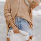 Parchment Plus Size Drop Shoulder Knit Tunic Top