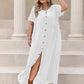 Plus Size Round Neck Half Sleeve Dress