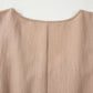 Dark Khaki Plus Size Textured Ruffled Short Sleeve Dress