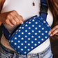 Bluing Independent Day Flag Star Printed Crossbody Bag