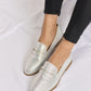 Forever Link Rhinestone Point Toe Loafers