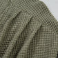 Seagrass Waffle Knit Drop Shoulder Open Front Pocketed Plus Size Cardigan