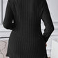 Plus Size Square Neck Long Sleeve Top