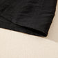 Black Leopard V Neck Patchwork Smocked Waist Plus Size Ruffled Dress
