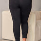 Black Plus Size High Waist Pocketed Skinny Pants