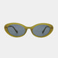 Polycarbonate Frame Cat-Eye Sunglasses