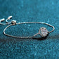 1 Carat Moissanite Chain Bracelet
