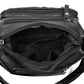 Multi-Pocket PU Leather Crossbody Bag