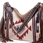 Geometric Canvas Tote Bag