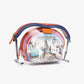 Nicole Lee USA 3-Piece Patterned Crossbody Pouch