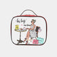 Nicole Lee USA Printed Handbag with Three Pouches