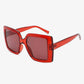 Acetate Lens Square Sunglasses