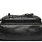 Multi-Pocket PU Leather Crossbody Bag
