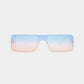 Polycarbonate Frame Rectangle Sunglasses