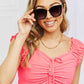 Cat Eye Full Rim Polycarbonate Sunglasses