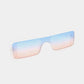 Polycarbonate Frame Rectangle Sunglasses