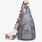Adored Take A Trip PU Leather Sling Bag