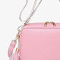 PU Leather Tassel Crossbody Bag