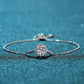 1 Carat Moissanite Chain Bracelet