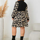 Plus Size Splicing Dress