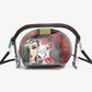Nicole Lee USA 3-Piece Patterned Crossbody Pouch