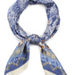 Elephant Paisley Print Satin Scarf