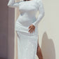 Patterned Rhinestone Plus Size Maxi Dress