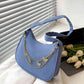 Butterfly Charm Polyester Shoulder Bag