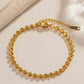 Heart Chain Lobster Clasp Bracelet