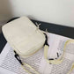 Wide Strap Polyester Crossbody Bag