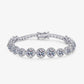 925 Sterling Silver 10.4 Carat Moissanite Bracelet
