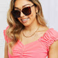Cat Eye Full Rim Polycarbonate Sunglasses