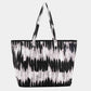 Printed PU Leather Tote Bag
