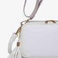 PU Leather Tassel Crossbody Bag