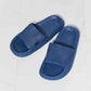 MMShoes Arms Around Me Open Toe Slide in Navy
