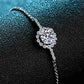 1 Carat Moissanite Chain Bracelet