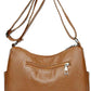 Multi-Pocket PU Leather Crossbody Bag