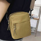 Wide Strap Polyester Crossbody Bag