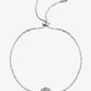 1 Carat Moissanite Chain Bracelet