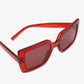 Acetate Lens Square Sunglasses