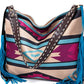 Geometric Canvas Tote Bag
