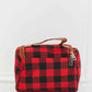Printed Makeup Bag with Strap